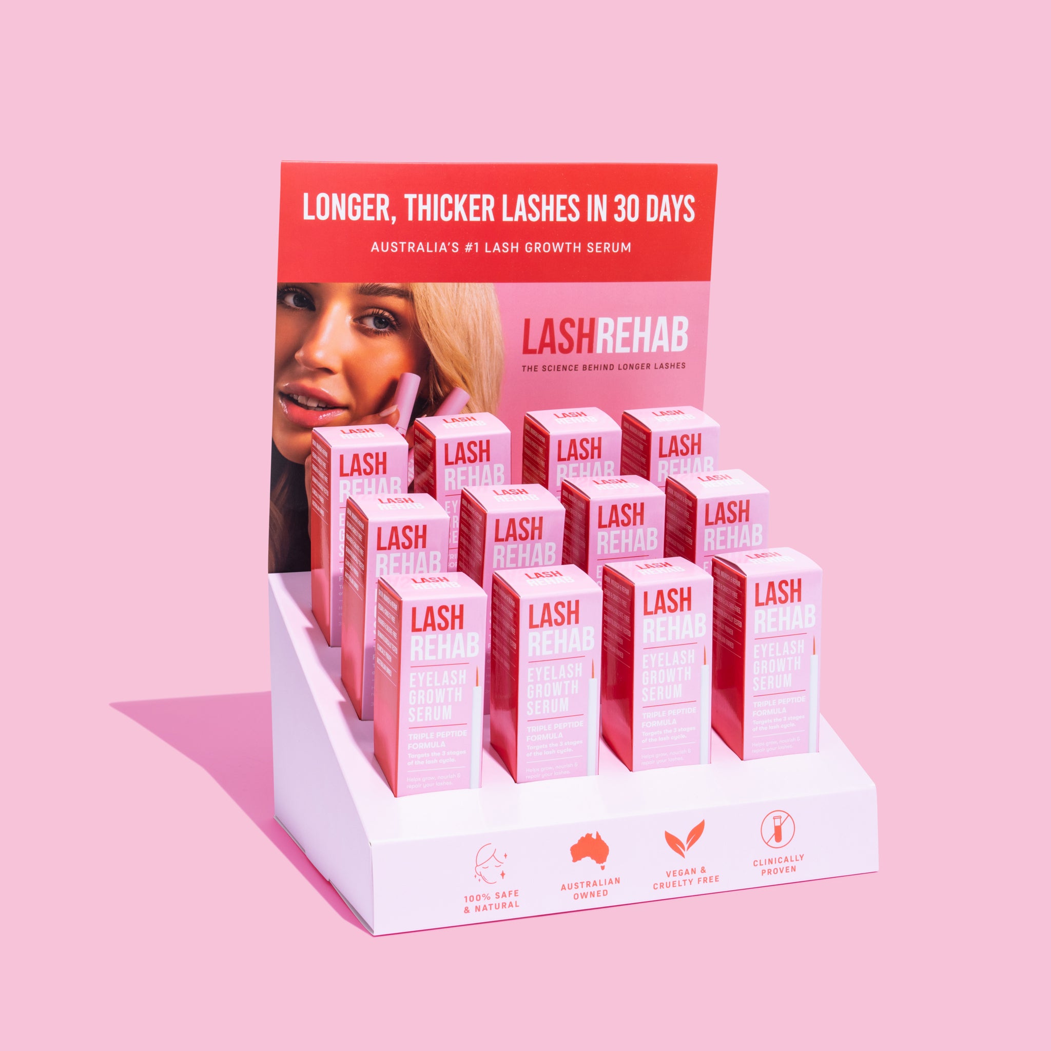 WHOLESALE PACK: Eyelash Growth Serum