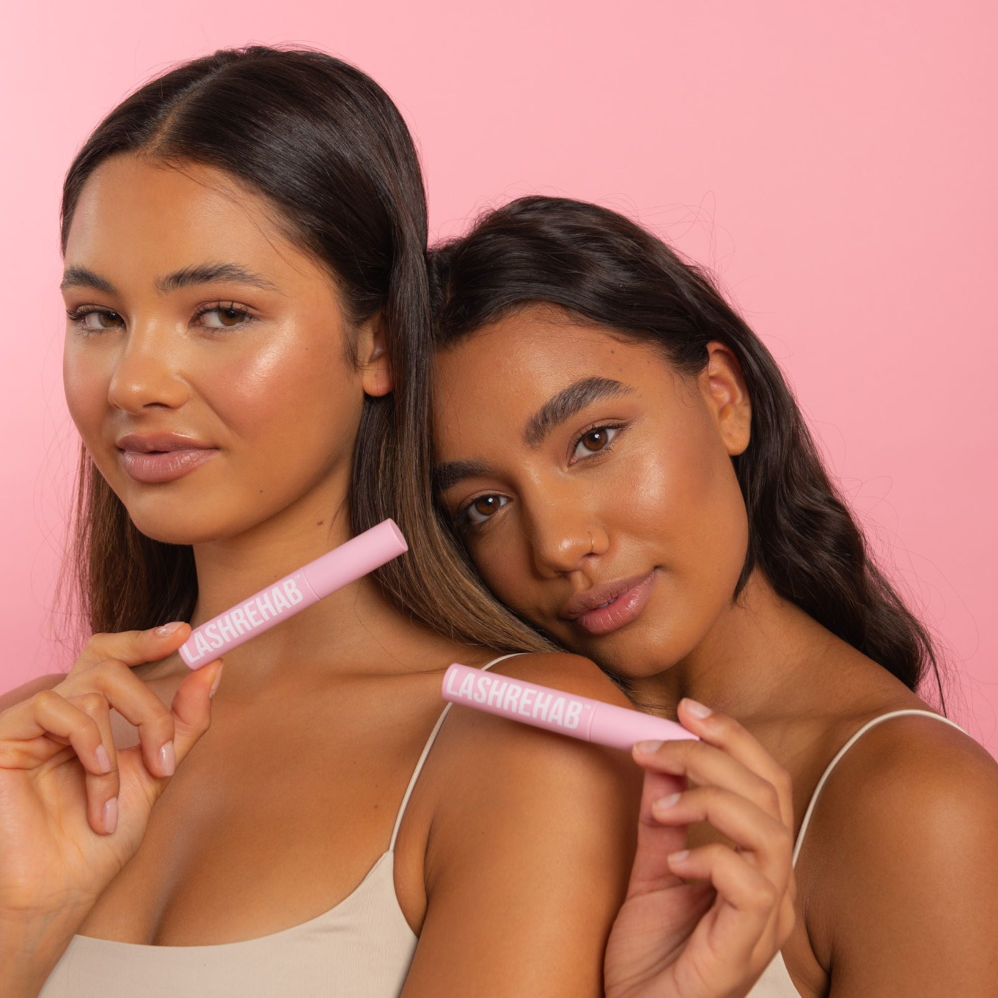 Applying The Lash Rehab Eyelash Growth Serum – safe, effective, and gentle for everyday use