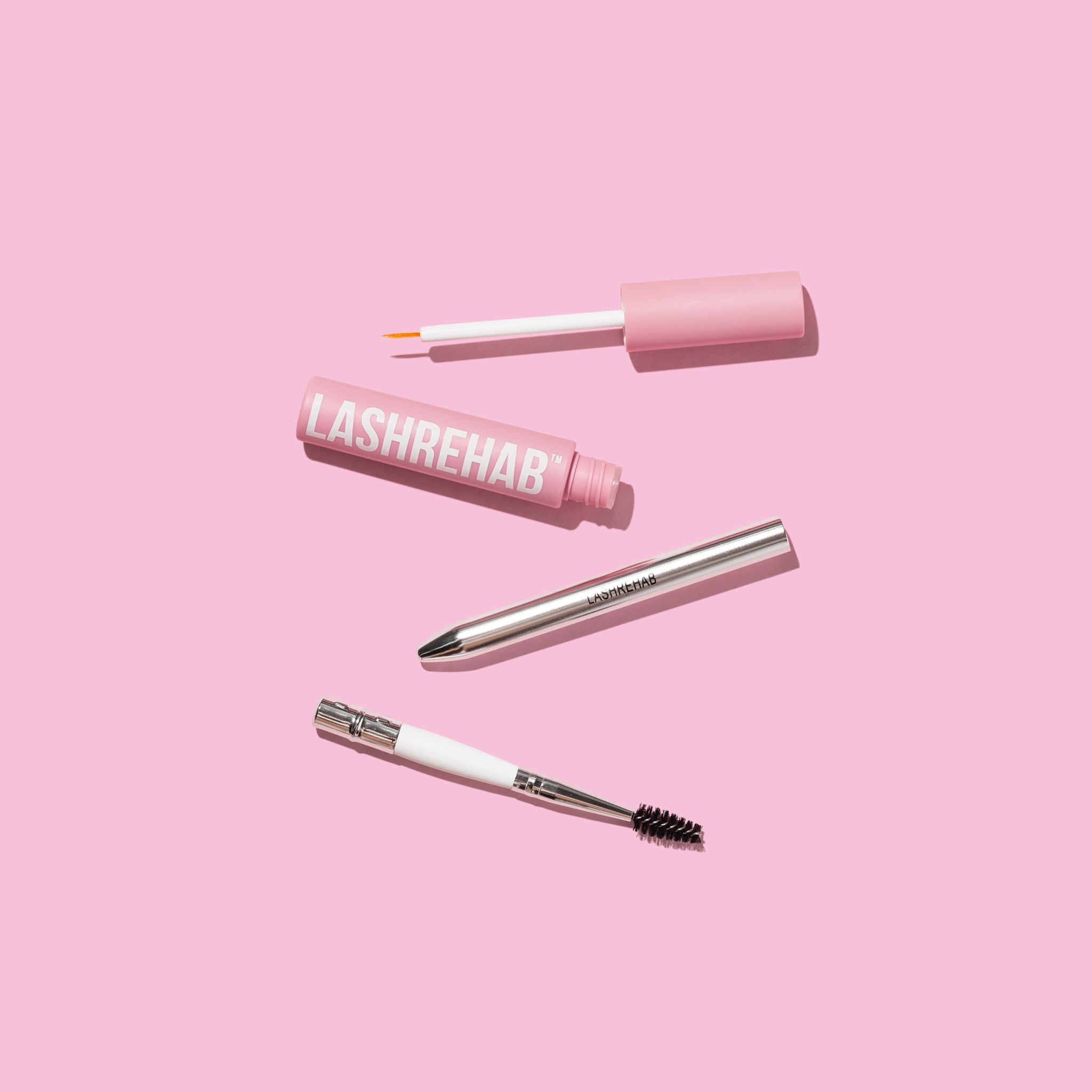 Triple-peptide eyelash growth serum for longer, thicker lashes
