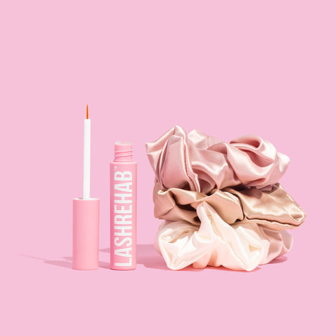 BUNDLE: Eyelash Growth Serum + Scrunchies Set
